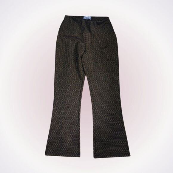 Urban Outfitters Brown and Black Pull-On Pants | Sz M - Picture 1 of 5